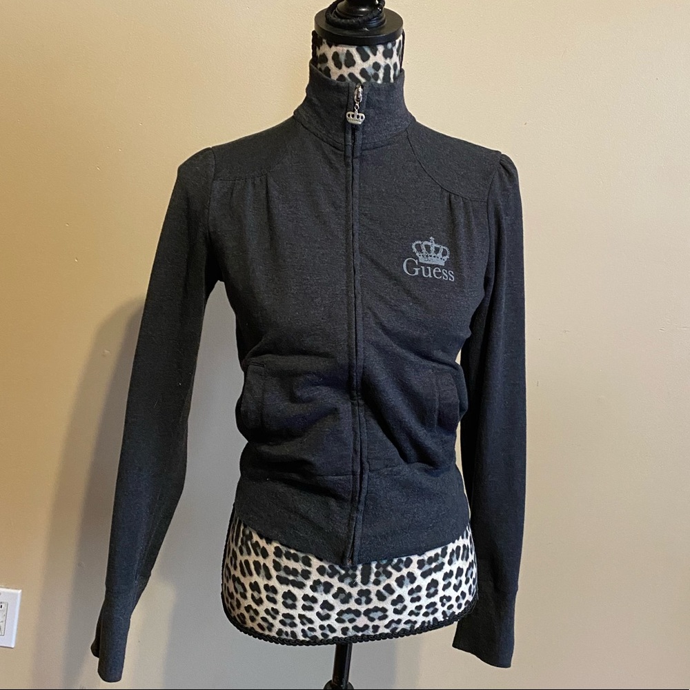 GUESS GRAY SWEATER